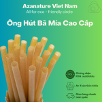 Thùng 1000 Ống hút bã mía – Phi 6/8/12 an toàn sức khoẻ và bảo vệ môi trường – Bọc Màng Giấy